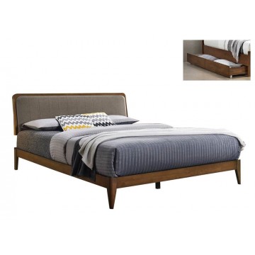 Soild Wooden Bed Wooden Bed WB1153 (Queen/King)